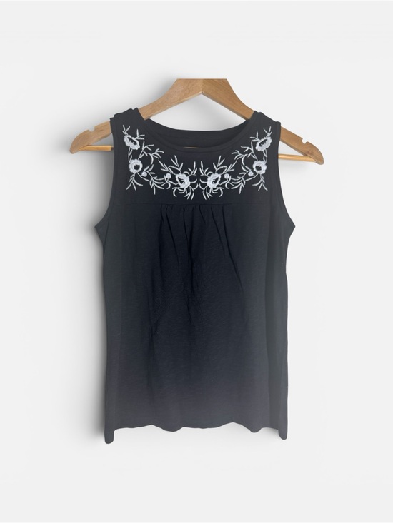 Talbots Tops - NWT Talbots Embroidered Boho Knit Tank Top Sz. Petite